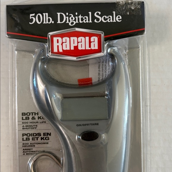 NIB Rapala 50lb Digital Scale Fishing Scale Perfect Gift for Dad - Picture 4 of 8